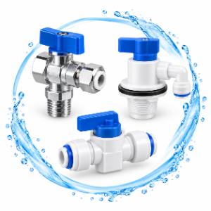 Khóa và van phụ kiện lọc nước – Kiểm soát đường cấp và xả